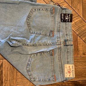 True Religion Jennie Curvy Mid Rise Skinny..size 30